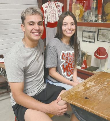MR. AND MISS PHS Julian Cervantes and Breanna Castanon were crowned Mr. and Miss PHS during Perryton High School’s Senior Skip Day event on Thursday, May 2, at the Museum of the Plains. PHS graduation is coming up on Saturday, May 18, at 11 a.m. at Ranger Field.