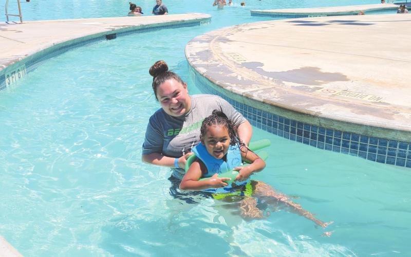 FIRST TIME SWIMMER