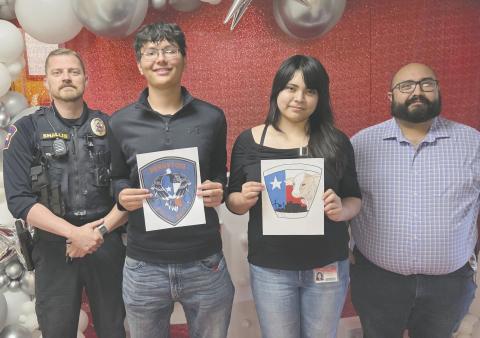 STUDENTS DESIGN NEW POLICE DEPARTMENT BADGE