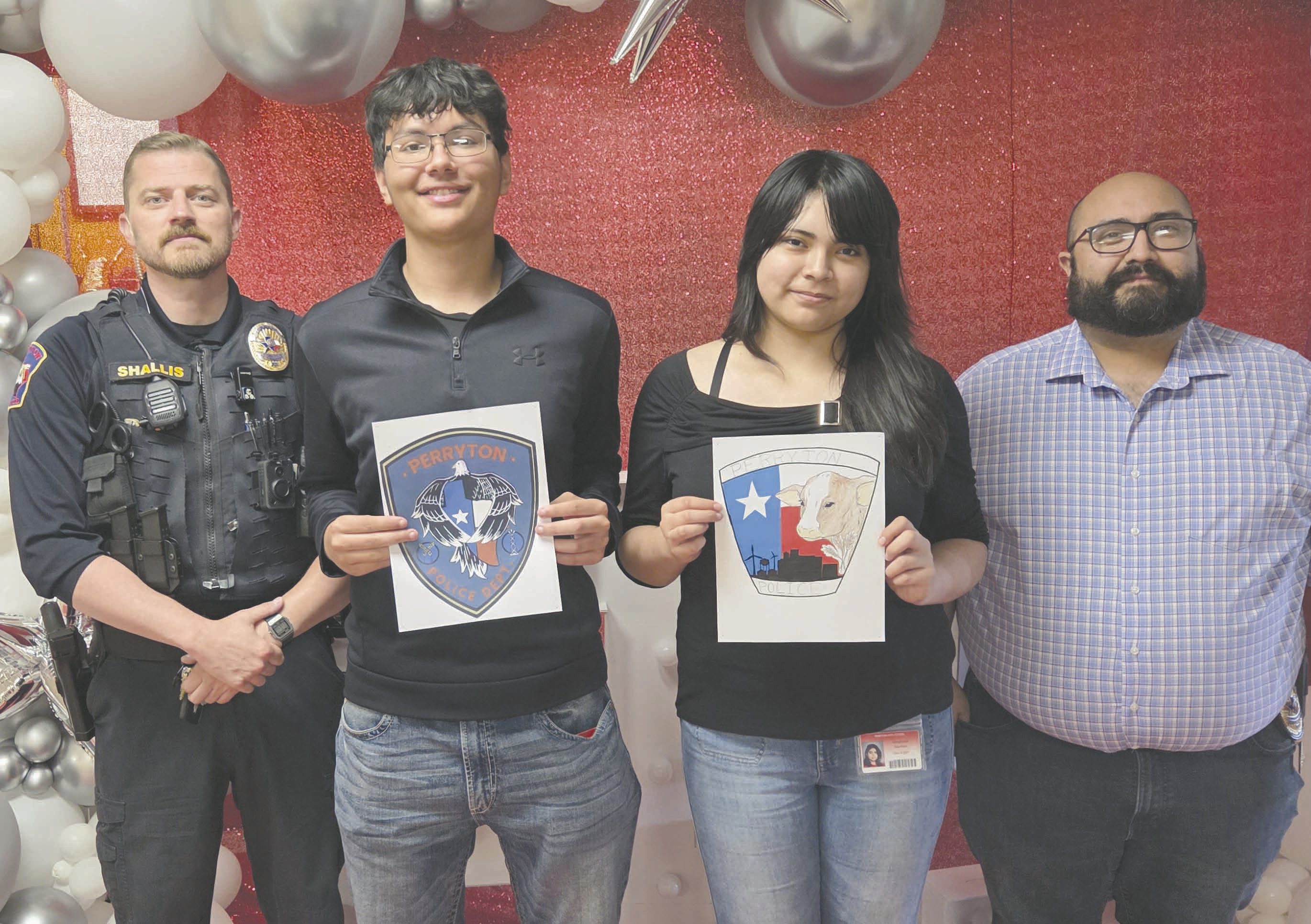 STUDENTS DESIGN NEW POLICE DEPARTMENT BADGE