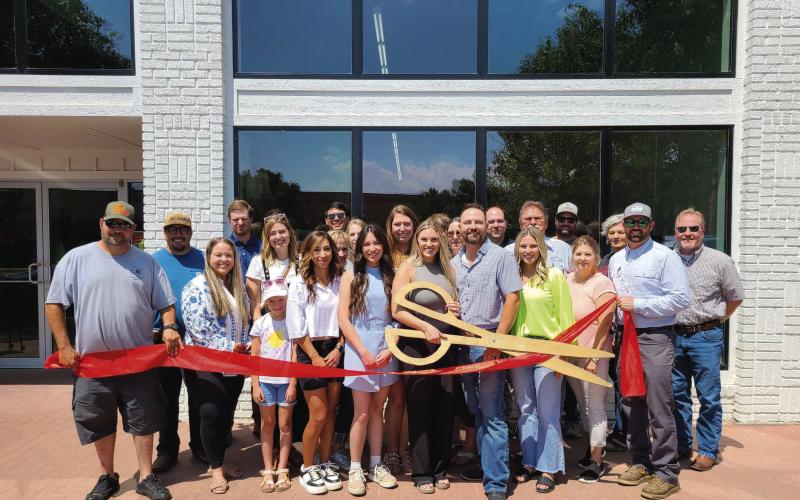 - Members of the Perryton-Ochiltree Chamber of Commerce, along with friends, family, staff, and well-wishers were on hand on July 19 for a ribbon-cutting ceremony for the Cut Collective at 310 S. Main in Perryton. The hair salon and clothing store is owned by Alissa and Byron Hoover.