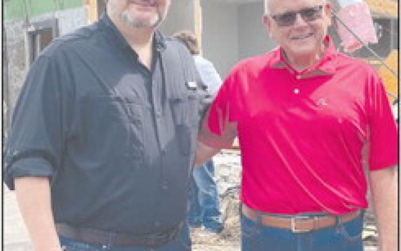 U.S. Senator Ted Cruz and Mayor Kerry Symons