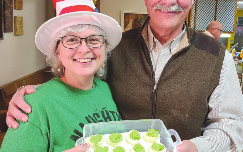 GREEN EGGS ON THE MENU