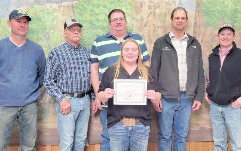 BUTLER AWARDED SWCD SCHOLARSHIP