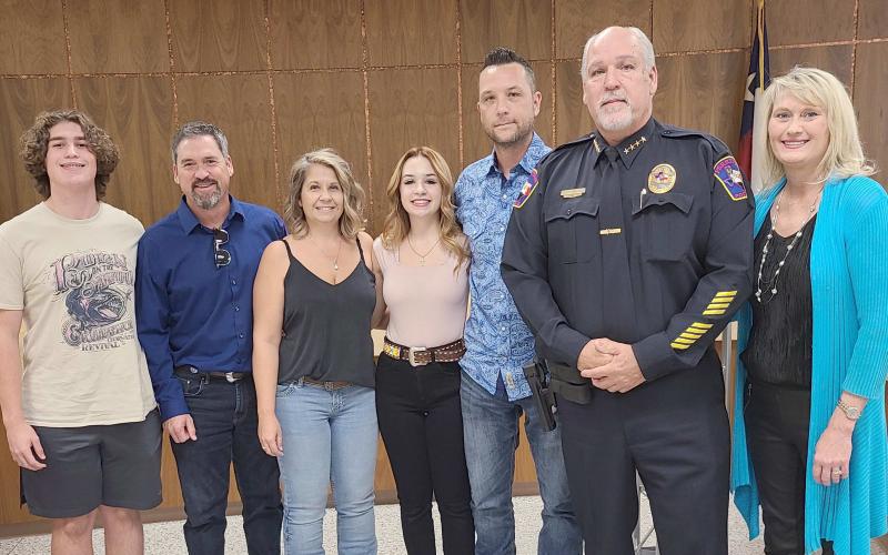 RETIREMENT RECEPTION FOR CHIEF SMITH