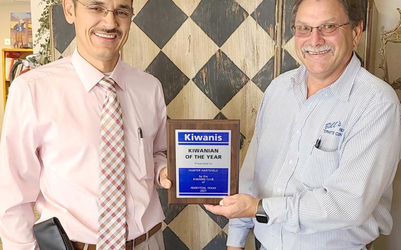 HARTSFIELD NAMED KIWANIAN OF THE YEAR