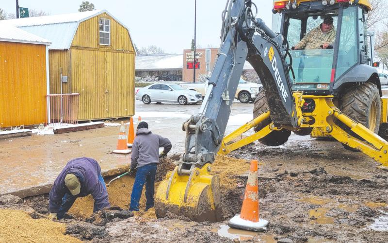 HARD WORK IN ROUGH CONDITIONS