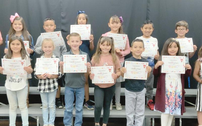 SECOND GRADE ART AWARDS
