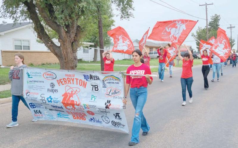 MARCHING AND MUSIC IN YOUR NEIGHBORHOOD