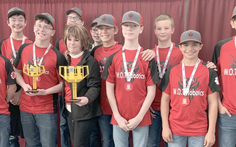 PJH robotics team brings home trophies