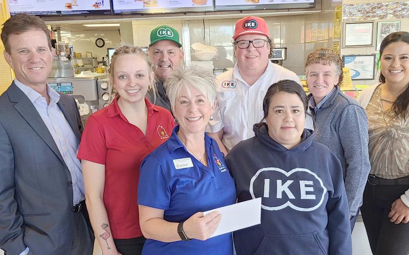 DONATIONS MADE FOR NEW HOME FOR TORNADO VICTIMS