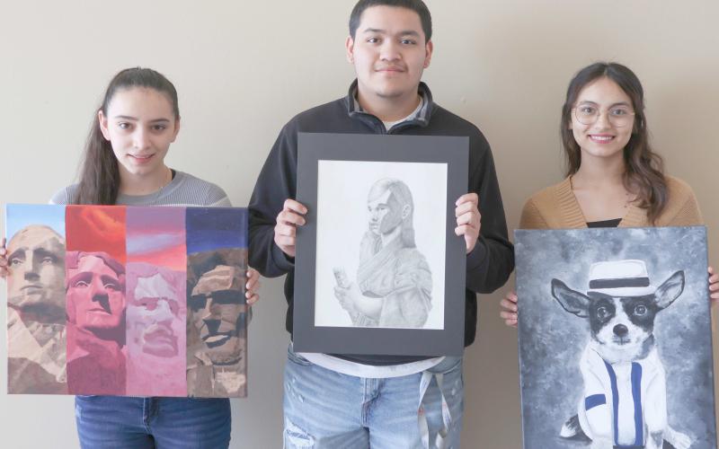 PHS ART STUDENTS WOWW JUDGES