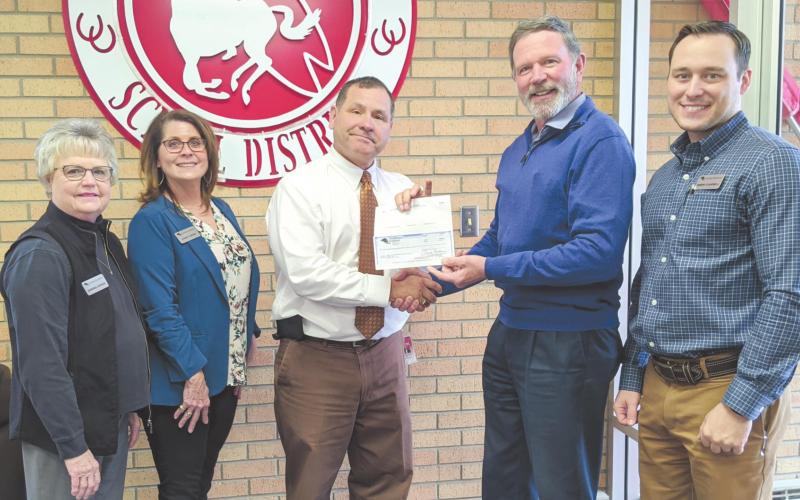FBSW DONATES $10,000 to PISD