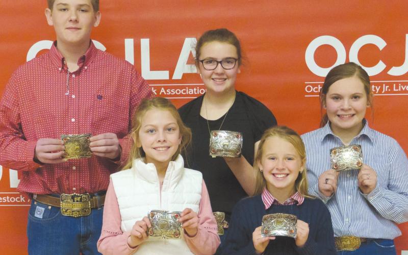 2022 GRAND CHAMPION WINNERS AT LIVESTOCK SHOW
