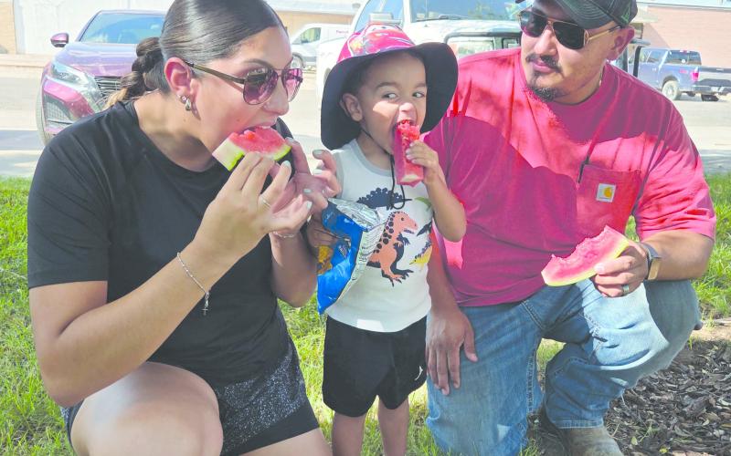COLD TREATS AT THE BLOCK PARTY