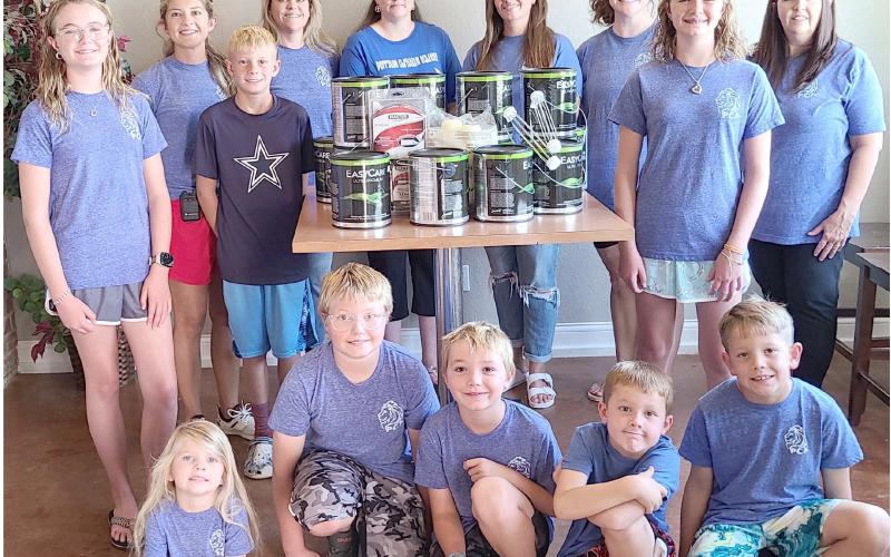 PAINT DONATION TO PCA