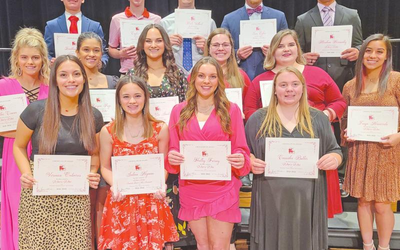 WHO’S WHO AMONG PHS SENIORS