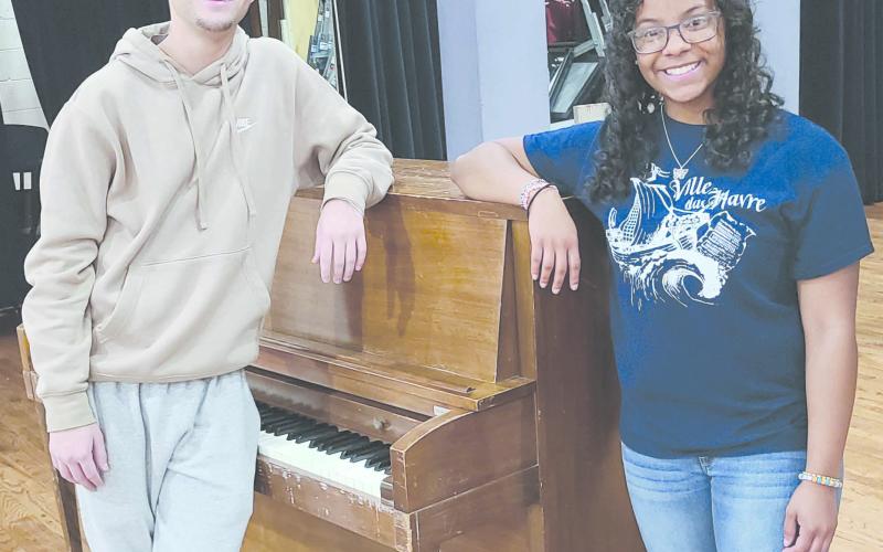 TWO NAMED TO ALL STATE CHOIR