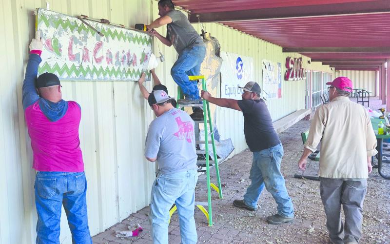 SIGNS DAMAGED IN TORNADO ADDED TO MUSEUM