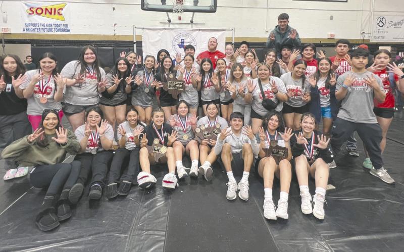The Rangerette powerlifting team captured the regional championship for the eighth year in a row last weekend. In addition, 12 girls have advanced to the state event, which will be held next week. At the regional meet, the Rettes had 16 medalists, including five regional champions.