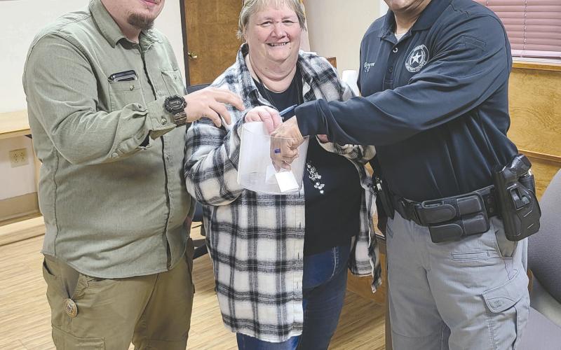 BALLOT DRAWING FOR CONSTABLE CANDIDATES