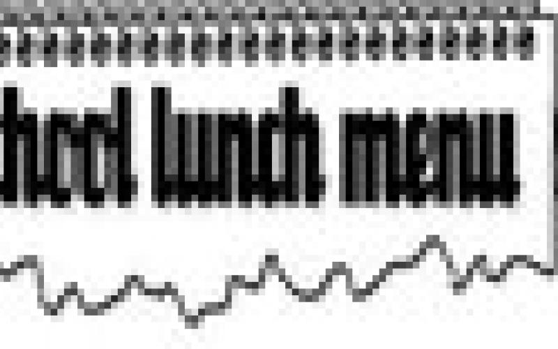 Pre-K Breakfast Menu