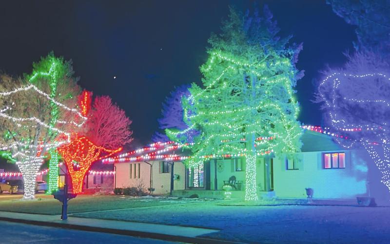 LIGHTING UP CHRISTMAS