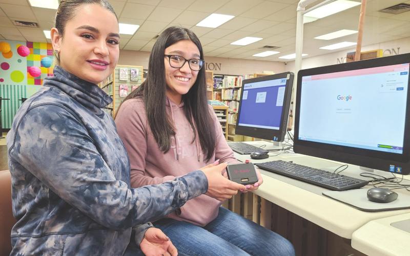 HOTSPOTS AT THE LIBRARY