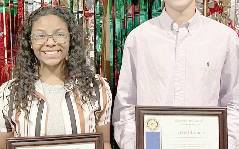 Tiana Hill and Jarrett Lynch
