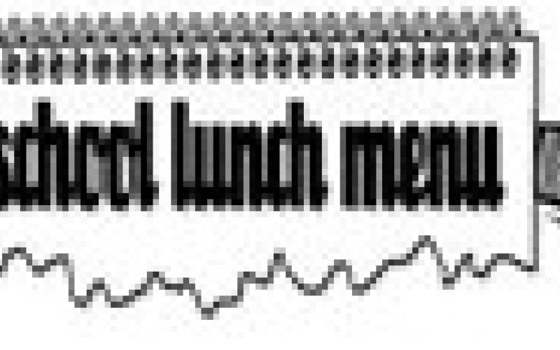 Pre-K Breakfast Menu