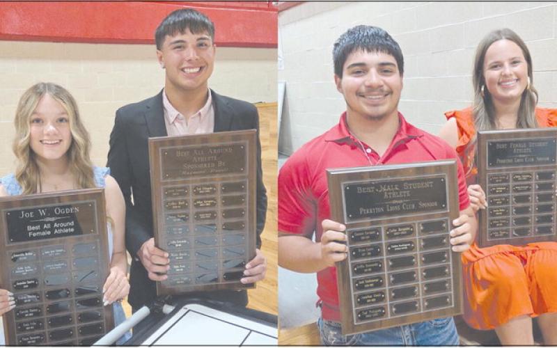 TOP HIGH SCHOOL ATHLETES HONORED AT CEREMONY