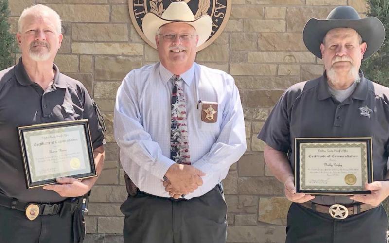 CORRECTIONS OFFICERS COMMENDED