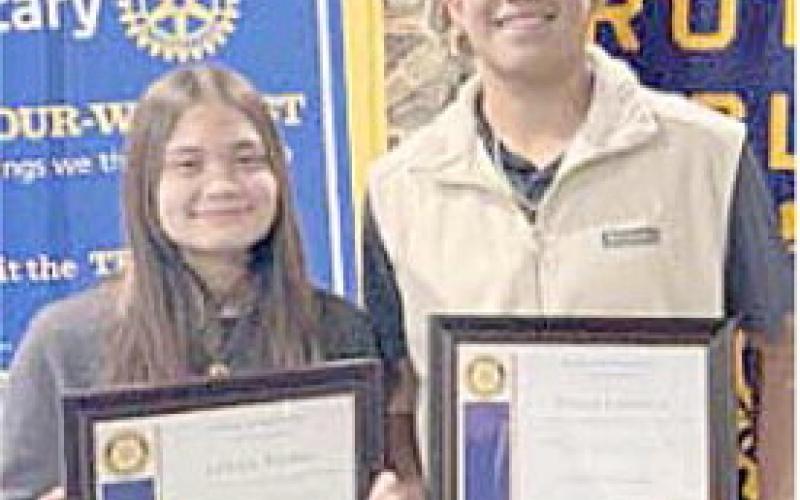 Sabrina Nyman and Mason Carranza