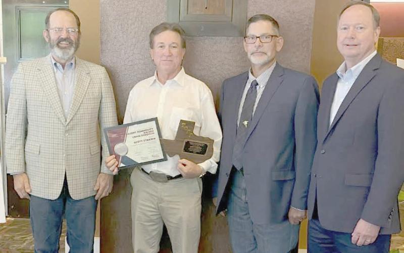 STRAWN AWARDED COUNTY AGENT OF YEAR—