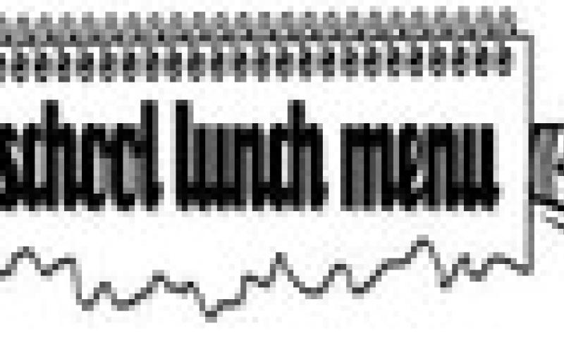 School Lunch Menu