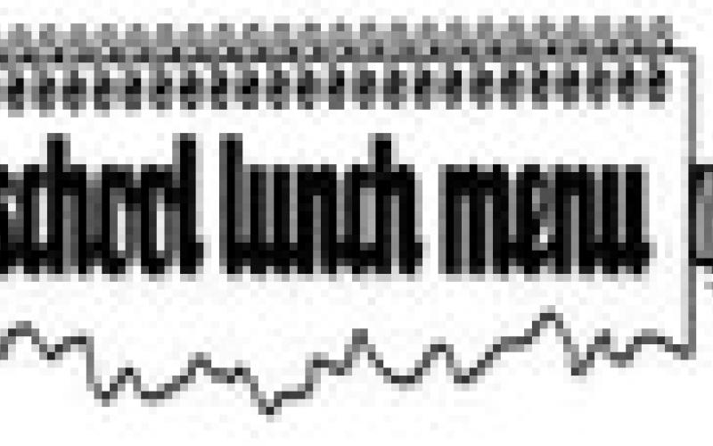 Pre-K Breakfast Menu
