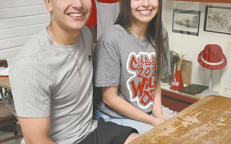 MR. AND MISS PHS Julian Cervantes and Breanna Castanon were crowned Mr. and Miss PHS during Perryton High School’s Senior Skip Day event on Thursday, May 2, at the Museum of the Plains. PHS graduation is coming up on Saturday, May 18, at 11 a.m. at Ranger Field.