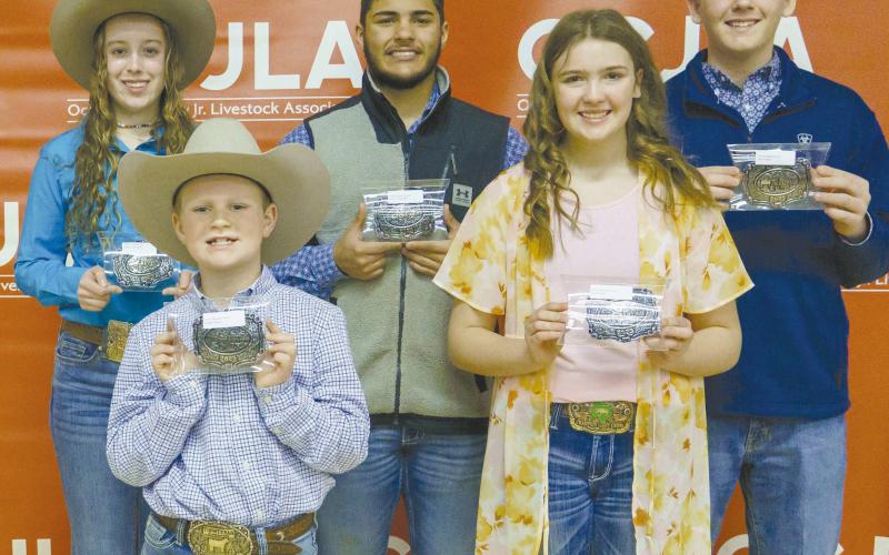 2023 GRAND CHAMPION WINNERS AT LIVESTOCK SHOW