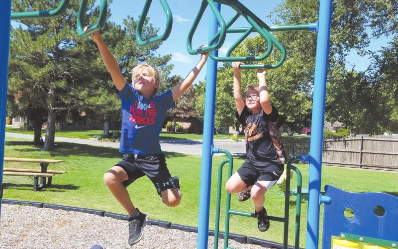 ACROBATS IN TRAINING