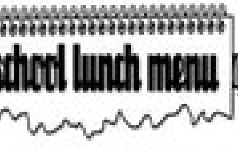 Pre-K Breakfast Menu