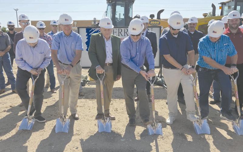 GROUNDBREAKING HELD ON MAIN STREET