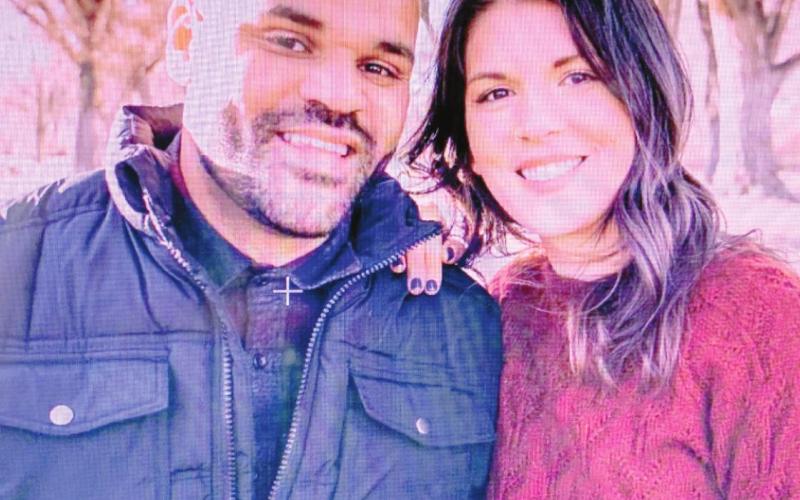 Halie Herbert and fiance Jeremy Harrison