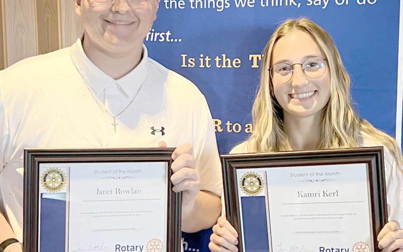 Jaret Rowlan and Kamri Kerl