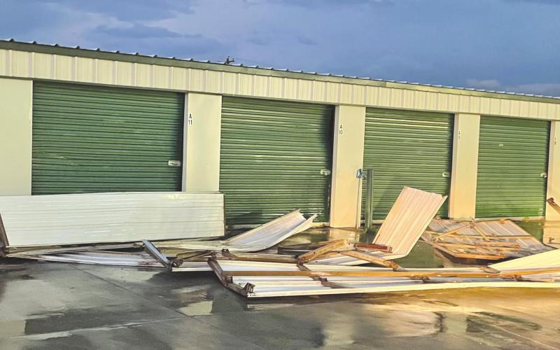 HAIL AND BRIEF TORNADOES REPORTED