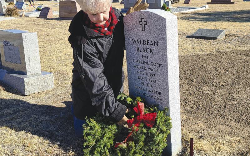 WREATHS ACROSS AMERICA HELD AT CEMETERY