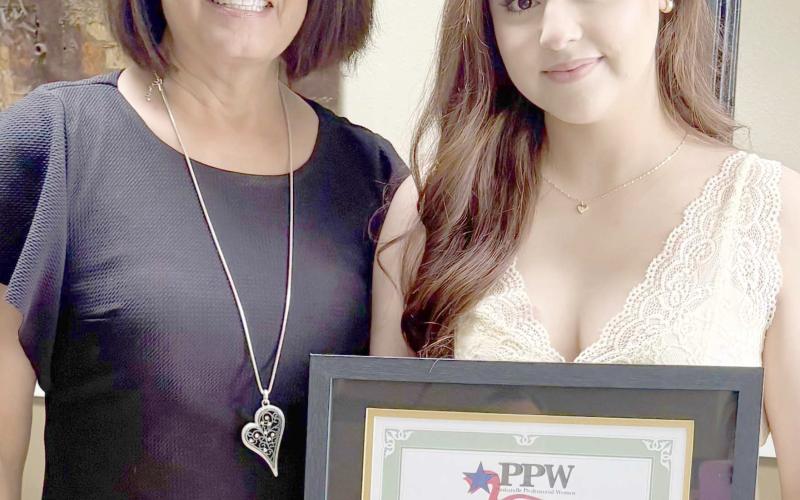 PPW member Susie Najera and Young Careerist Yamel Granillo