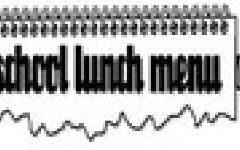 Pre-K Breakfast Menu