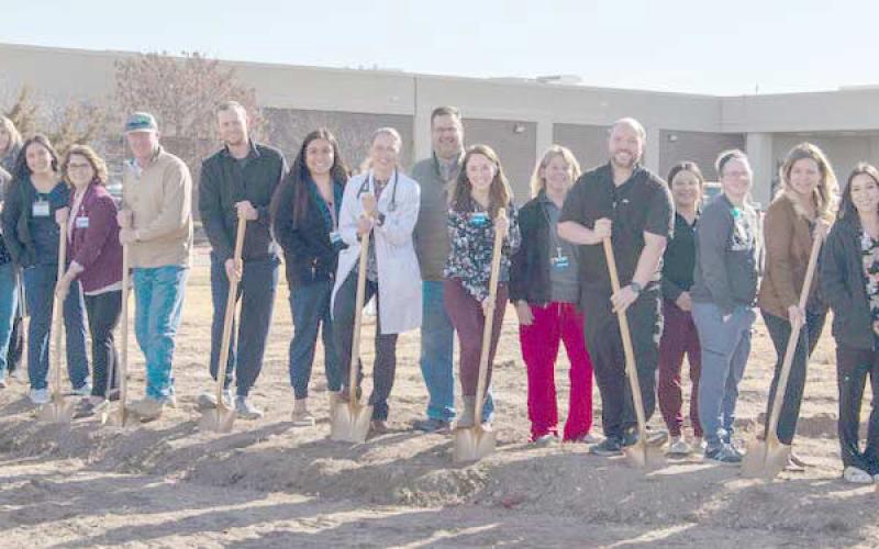 GROUNDBREAKING CEREMONY FOR NEW CLINIC