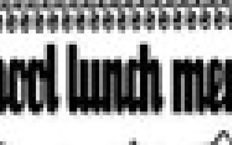 School Lunch Menu