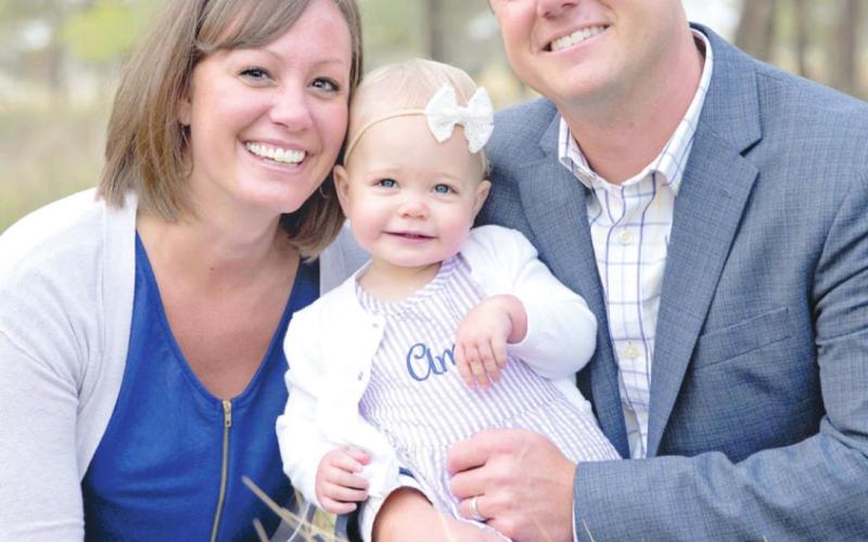 Lacee and Chad Dietz with daughter Amelie